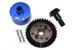 ARRMA GRANITE 4x4 MEGA Monster Carbon Steel Ring Gear 37T & Pinion Gear 13T With Aluminum Differential Case  - 7pcs set - GPM MAG1200S