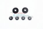 ARRMA KRATON 6S BLX Monster Truck Harden Steel #45 Front/Center/Rear Differential Bevel Gear & Pinion Gear - 6pc set - GPM MAK1200S