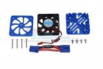 ARRMA KRATON 8S BLX MONSTER TRUCK Aluminum Motor Heat Sink With Cooling Fan - 12pc set - GPM MAKX018FAN