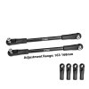 ARRMA KRATON 8S BLX MONSTER 4140 Carbon Steel Adjustable Front Steering Tie Rod 163-168mm - GPM MAKX162S/V2
