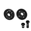ARRMA MINI KRATON 3S 20crmnti Steel Front And Rear Differential Gear 30/12T set - GPM MAKM1230FR
