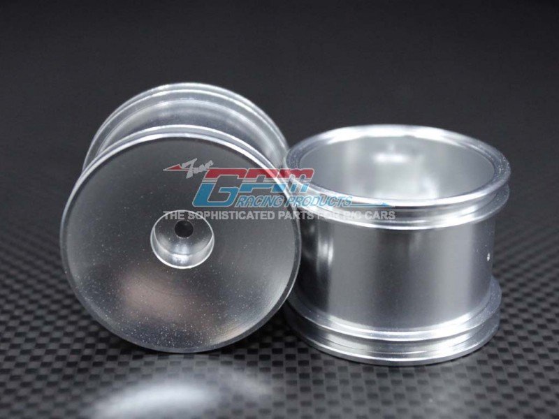 Associated RC 18T Alloy Rear Standard Sinkage Dish Surface Rims - 1pr - GPM AR0017R