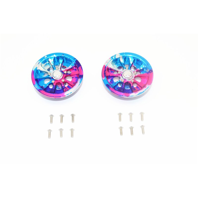 AXIAL Racing SCX10 II UMG10Aluminum Front / Rear 5 Lug Rim (Splatter Paint Version) - GPM SCX2U8895WX