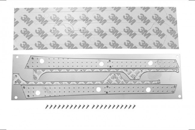 AXIAL Racing SCX10 III JEEP WRANGLER Stainless Steel Slip Proof Tread - 25pc set - GPM SCX3ZSP2