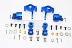 AXIAL SMT10 Aluminium Front C-Hub & Knuckle Arm (5 Degree Caster) - 4pcs set (For RR10 Bomber, Wraith, Wraith AX90045, SMT10 Monster Jam AX90055) - GPM MJ019021/5D