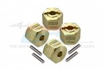 AXIAL UTB18 CAPRA UNLIMITED TRAIL BUGGY Brass Hex Adapters (12x10mm) - GPM UTB010X/10