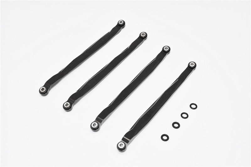 Axial Racing Wraith Alloy Lower Tube Frame Brace (AX80082) - 4pcs set - GPM WR049X