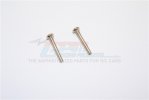 AXIAL Racing YETI JR Stainless Steel Half Thread Screw Shaft For Original Swing Arms -2pc set - GPM MYTACC