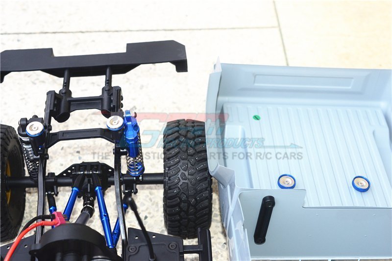 GPM Racing Tutore Telaio Posteriore Alluminio Argento Per Elemento Enduro Sendero
