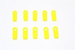 Nylon 4mm Clockwise and Anticlockwise Ball Links of 18.5mm Long (count from middle of the middle of the hole and use with 5.8mm balls) -10pcs - GPM BLS418558