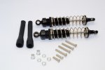 1/10 Touring - Alloy Ball Top Damper (95mm) With Alloy Collars & Washers & Screws & Dust-Proof Black Plastic Cover - 1pr set - GPM DP095