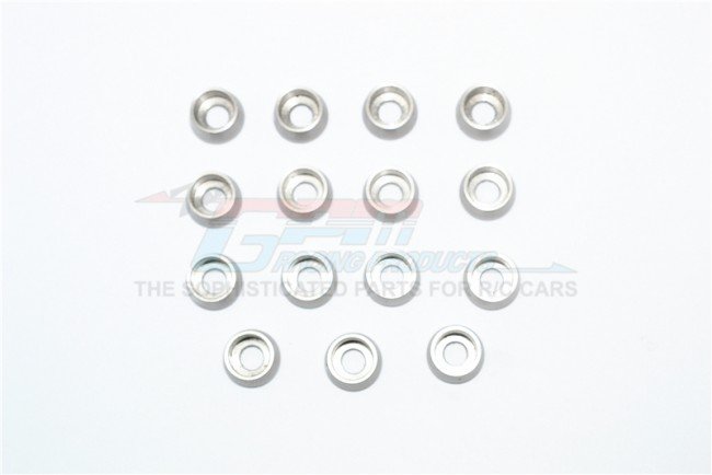Stainless Steel 4mm Hole Cup Screw Meson - 15pc set - GPM SC4OD10TK1