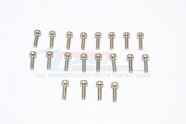 SUS304 Stainless Steel Cap Head Socket Screws M3x12mm - 20pcs - GPM SUS3X12