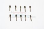 Stainless Steel Screw Shaft M3.5x2x11.5 (3mm Thread LenGTh & 8.5mm Shaft LenGTh) - 10pcs - GPM SSM352115