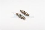 Titanium Cylinderical Turn Buckles 8mm Long Axle With 3mm Long M3 Thread - 1pr - GPM TT3008MTL3C