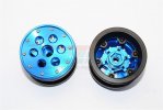 Tires and Wheels Aluminium + Plastic Beadlock Weighted Wheels With Weight Holder & Bearings Suitable For All 2.2'' Tires - 1PR set - GPM AW0602P/2.2