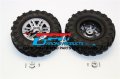 alt="General Hop-Up Parts Tires and Wheels Plastic 6 Poles Simulation Wheels In Silver Screws With 1.9' Crawler Tire & 12mm Hex Tool - 1pr - GPM AW1906SCYS" title="General Hop-Up Parts Tires and Wheels Plastic 6 Poles Simulation Wheels In Silver Screws With 1.9' Crawler Tire & 12mm Hex Tool - 1pr - GPM AW1906SCYS"