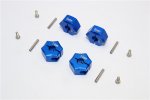 Aluminium Wheel Hex Adapter 14mmx8mm - 4pcs set - GPM HEX1408