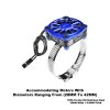 7075-T6 Alloy+316 Stainless Steel 40x40mm Cooling Fan Ajustable For 28-42 Series Motor - GPM GPM2144FAN