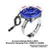 7075-T6 Alloy+316 Stainless Steel 40x40mm Cooling Fan Ajustable For 40-56 Series Motor - GPM GPM3357FAN 7075-T6 Alloy+316 Stainless Steel 40x40mm Cooling Fan Ajustable For 40-56 Series Motor - GPM GPM3357FAN