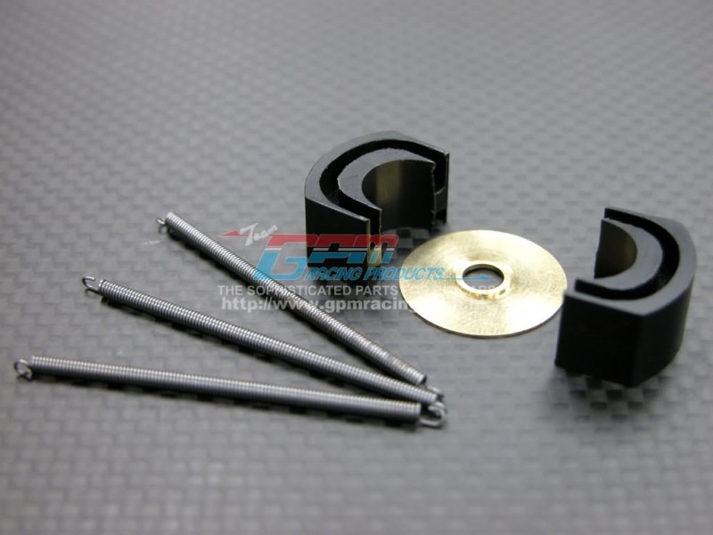 HPI Savage 21 Delrin Clutch Shoe With Springs & Shim (Special Design) - 1pr set - GPM DSAV1215X