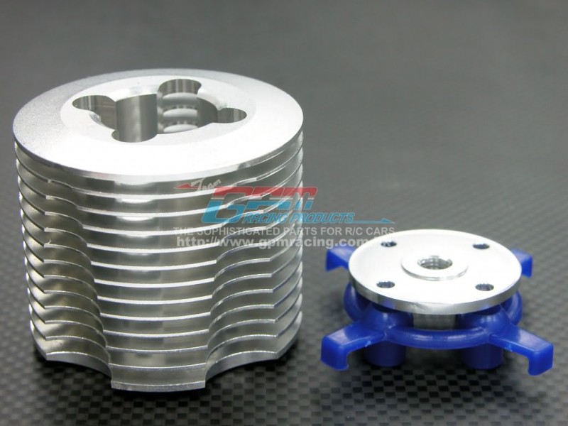 HPI Savage 21 Alloy Engine Heat Sink (13fins) - 1set - GPM SAV1815