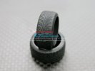 Mini-z AWD Rubber Front/Rear Radial Tires Shape-d(For Ori) 25 Degree - 1pr - GPM MZA892F/R25G