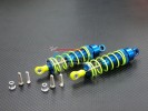 Tamiya DF-02 Alloy Front Adjustable Spring Damper (75mm) With Alloy Collars & Screws - 1pr set - GPM DF2375