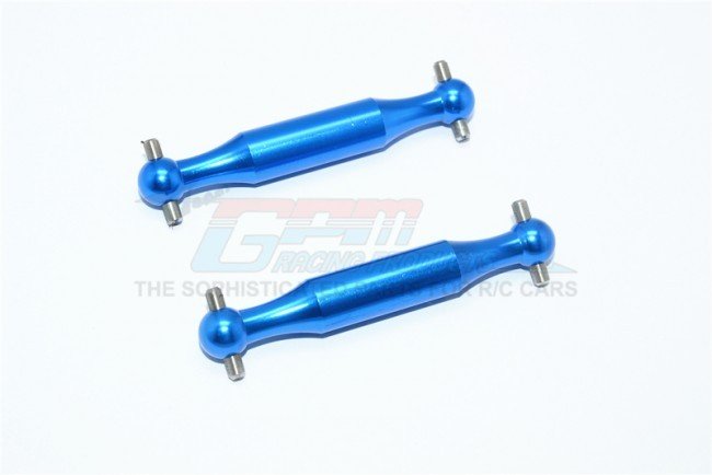 TAMIYA DT03 Aluminum Rear Dogbone (Polished)-2pc set - GPM DT3158A