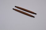 Tamiya DT03 Spring Steel Anti-thread Steering Tie Rod - 1pr set - GPM DT3160ST