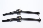 Tamiya GF01 Aluminium Hard Steel Front/Rear CVD Shaft (38mm) - 1pr set (For GF01 / TL01) - GPM GF1238C