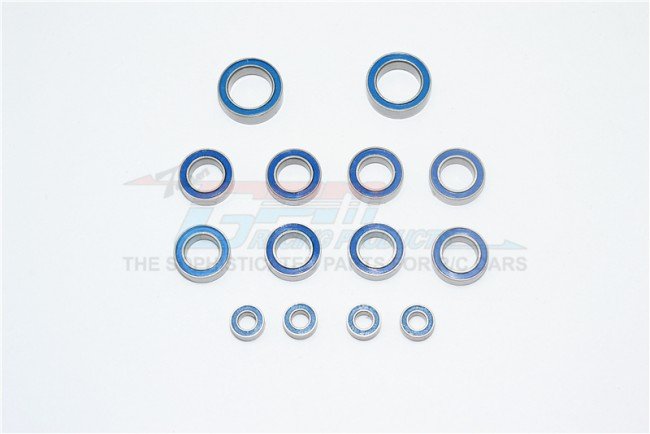 TAMIYA T3-01 DANCING RIDER Bearings For Full Vehicle - 14pc set - GPM T3BEARING