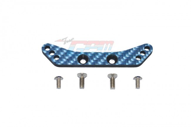 TAMIYA TA08 PRO Carbon Fiber Front Shock Tower - 5pc set - GPM FTA8028