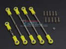 Tamiya 1/8 Terra Crusher Titanium Completed Tie Rod set - 5pcs - GPM TEC160T