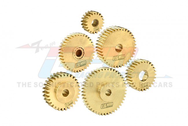 TAMIYA TRACTOR TRUCK Trucks Brass Gearbox Gears set - GPM TRU1200S