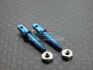 Team Losi Micro T Alloy Front Wheel Shaft With Shims - 1pr set - GPM TM039F
