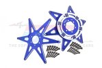 TEAM LOSI DIRT BIKE PROMO-MX MOTORCYCLE Aluminum 7075 Front & Rear Wheel Pattern Buckle - GPM MX0606FR