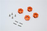 Team Losi Mini 8IGHT Alloy Hex Adapter - 4pcs set - GPM M8010