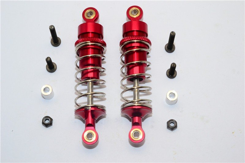 Team Losi Mini 8IGHT Truggy Alloy Front Adjustable Spring Damper (68mm) - 1pr set - GPM MT8368F