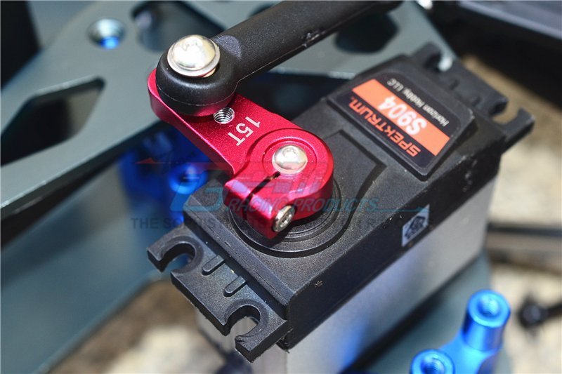 Team Losi SUPER BAJA Aluminum Adjustable 15T Servo Horn 6 Pcs set