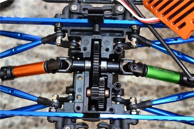 Thunder Tiger Kaiser XS Upgrade Pièces Aluminium Front