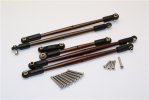 TRAXXAS E-MAXX Spring Steel Full set Turnbuckles -18pc set - GPM EMX2160ST
