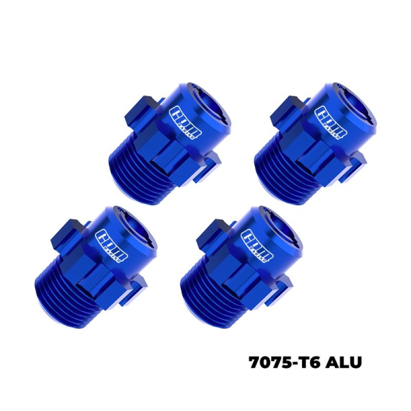 TRAXXAS JATO 4X4 VXL 7075 Alloy 17mm Wheel Hubs - GPM TJ010