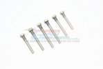 TRAXXAS MAXX MONSTER TRUCK Stainless Steel Front/Rear Suspension Screw Pin - 6pc set - GPM TXMSACC/6