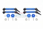 TRAXXAS MAXX MONSTER TRUCK Harden Steel+Aluminum Front + Rear Adjustable CVD Drive Shaft+Hex Adapter (+2mm) - 20pc set - GPM TXMS123AHEX2