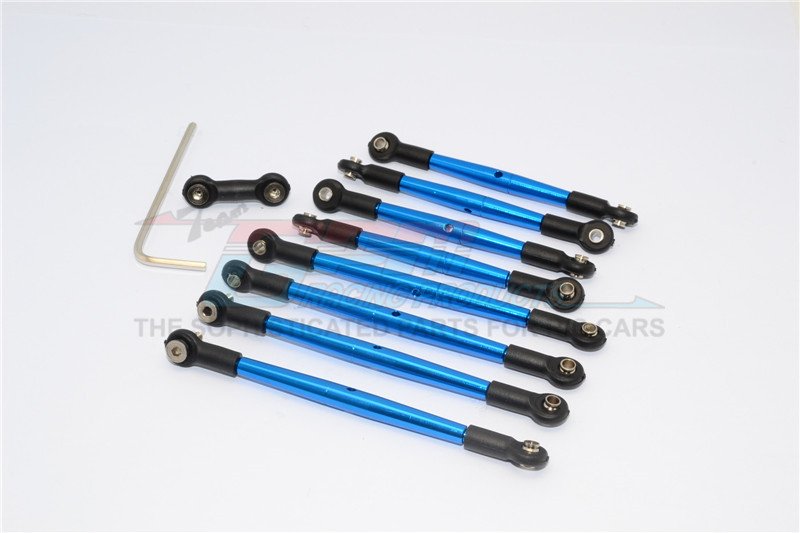 TRAXXAS 1:16 Mini E-REVO Alloy Completed Tie Rod - 9pcs set - GPM ERV160