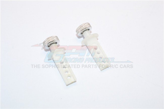 TRAXXAS MINI E-REVO GPM REAR BODY POST MOUNT BLUE ALUMINUM ERV031-B