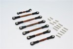 TRAXXAS Slash 4x4 Spring Steel Compelted Tie Rod - 7pcs set (For Slash 4x4 Low-cg 68086-21 Version) - GPM SSLA160LCG