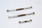 TRAXXAS 1/10 Slash 4x4 Spring Steel Turnbuckles With Alloy Ball Ends - 3pcs set - GPM SSLA160ST