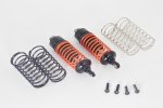 TRAXXAS SLASH 4X4 Alloy Front Adjustable Spring Damper With Alloy Ball Top & Ball Ends - 1pr set (1.3mm, 1.5mm, 1.7mm Coil Spring & 4mm Thick Shaft) - GPM SLA087F